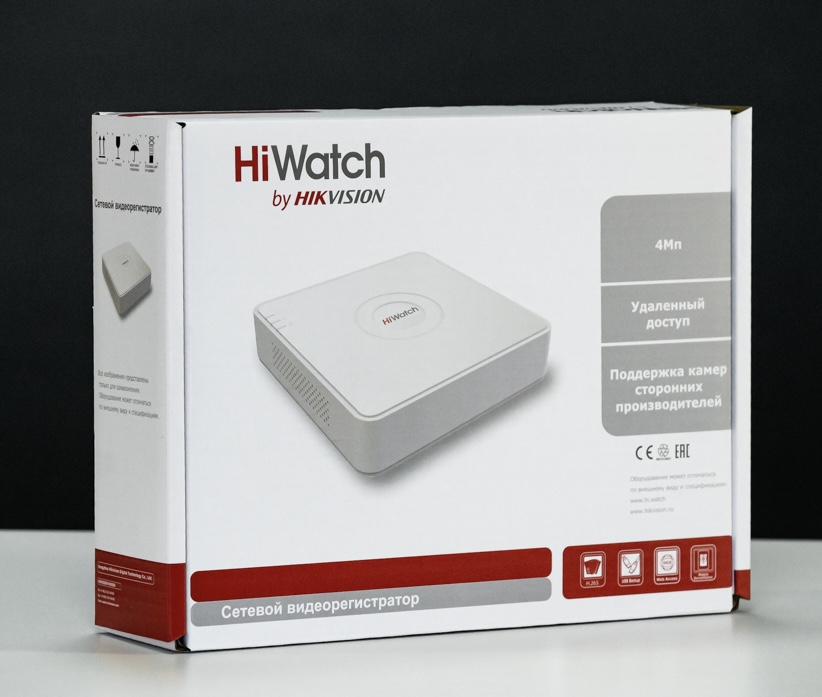 Видеорегистратор HiWatch DS-N204(D)