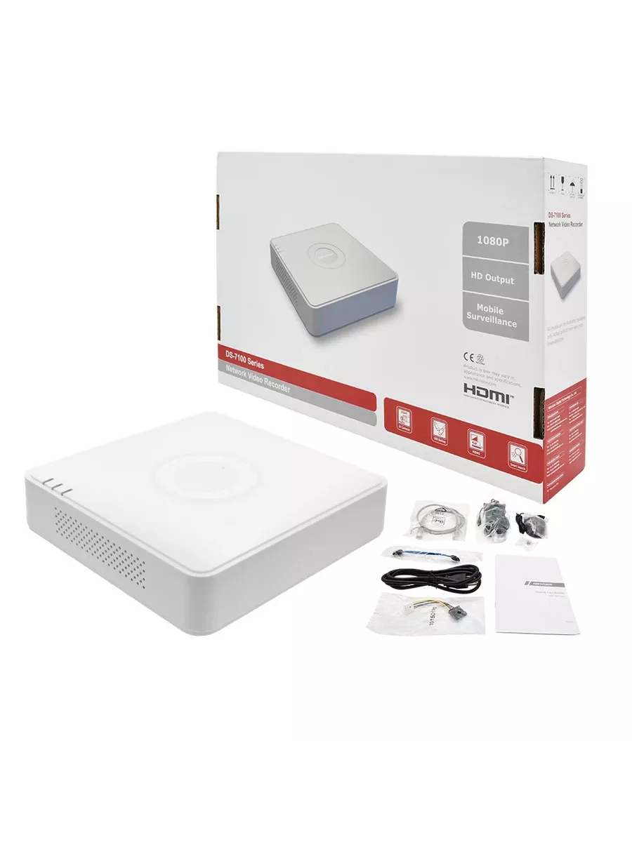 Видеорегистратор Hikvision DS-7104NI-Q1 4ports